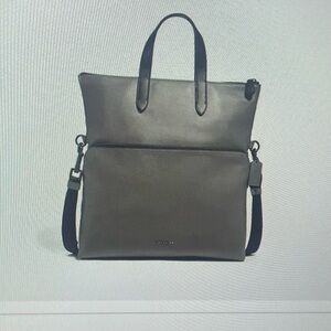 Like NEW!Coach Graham Foldover Tote BLACK, shoulder or crossbody
